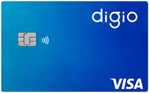 Logo Cartão de Crédito<br> Digio Visa Gold